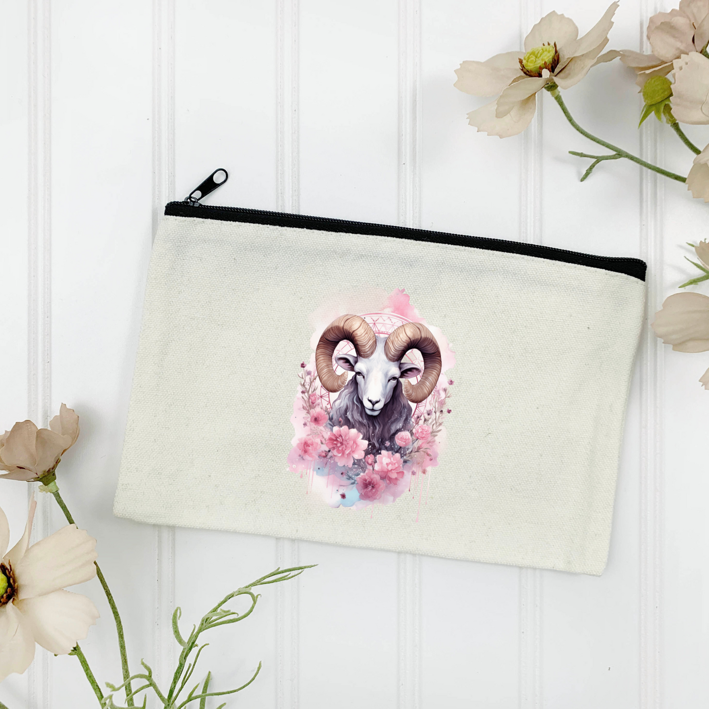 Aries Canvas Tote Bag