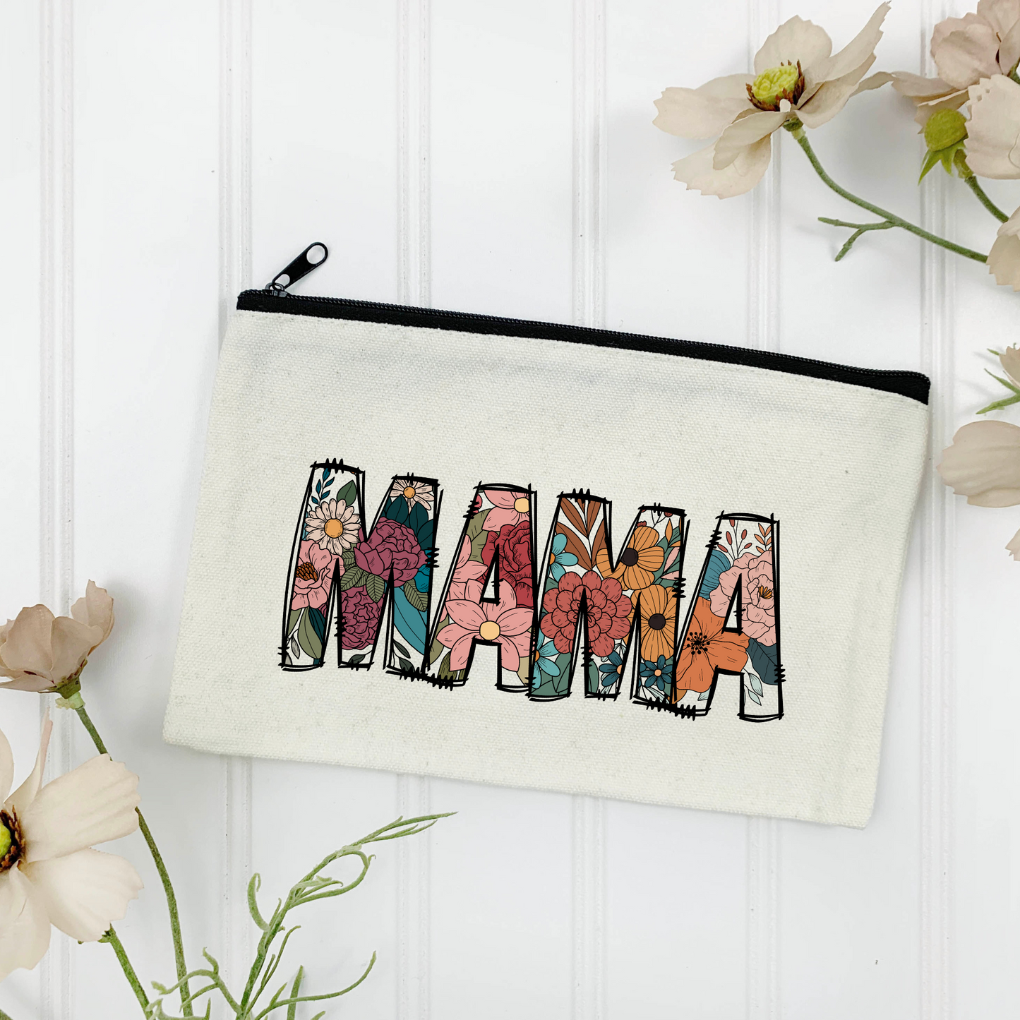 Boho Mama Canvas Tote Bag