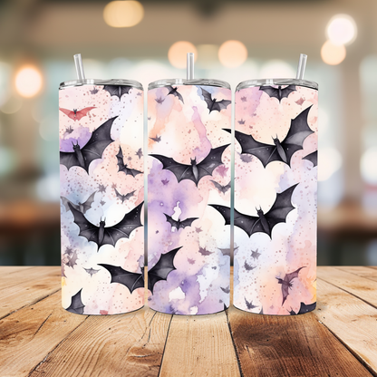 Bats..Bats and more Bats Stainless Steel Tumbler