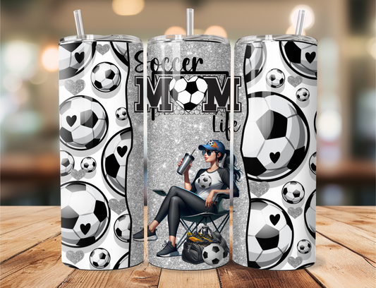 Soccer Mom Life Stainless Steel Tumbler