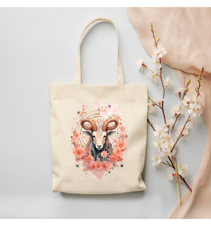 Capricorn Canvas Tote Bag