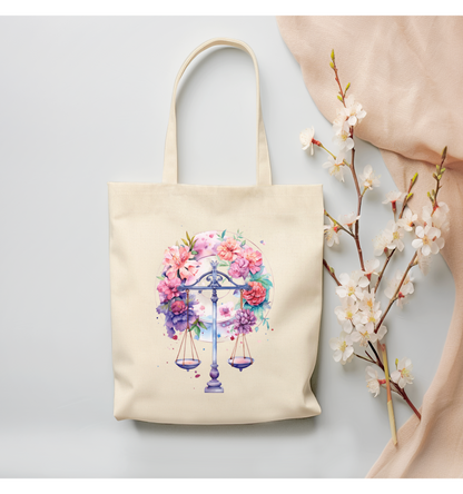 Libra Canvas Tote Bag