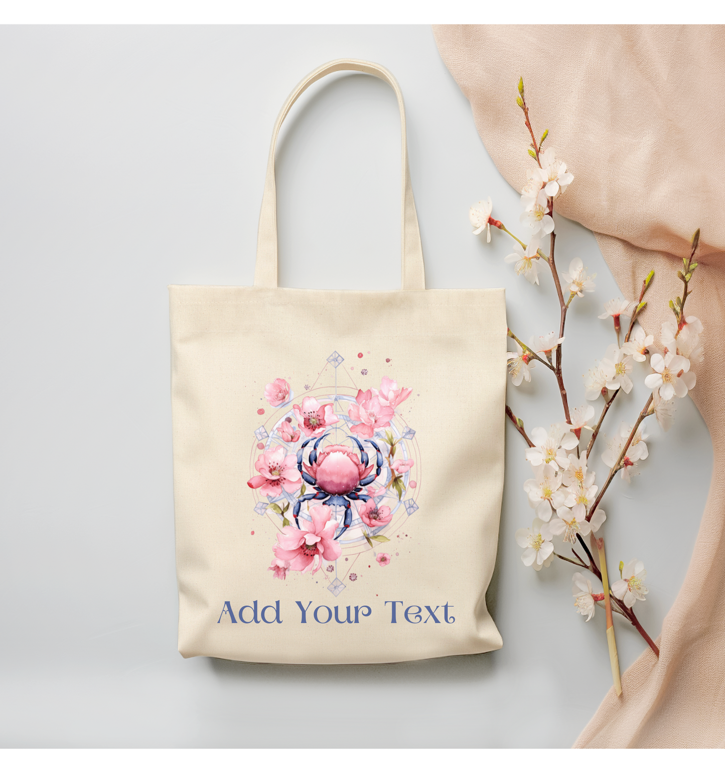 Cancer Canvas Tote Bag