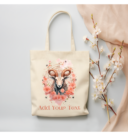 Capricorn Canvas Tote Bag