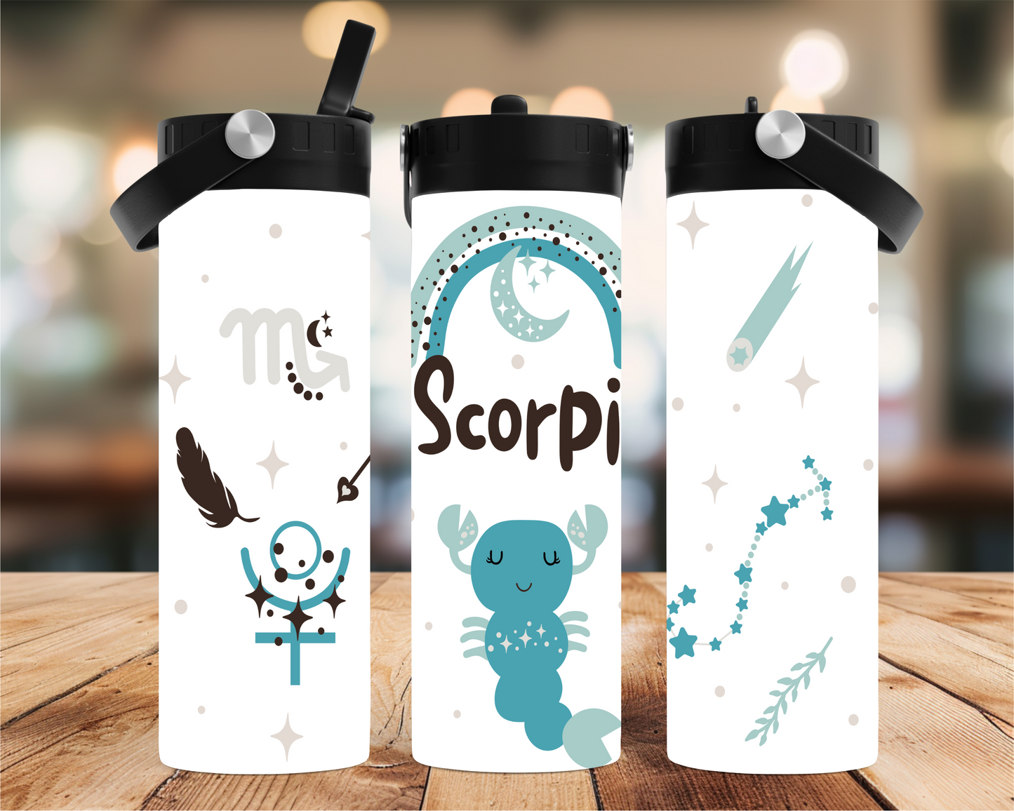 Horoscope Stainless Steel Water Bottle (Child)